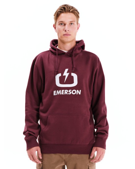Φούτερ Emerson μπορντό ΦΟΥΤΕΡ