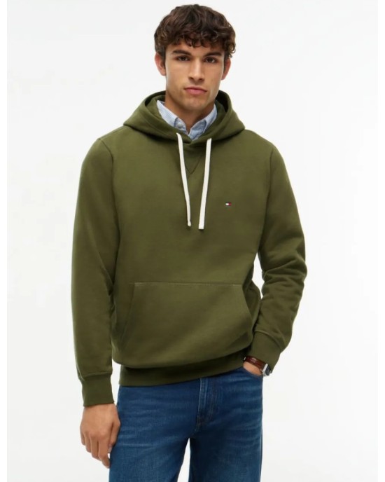 Φούτερ Tommy Hilfiger χακί ΦΟΥΤΕΡ