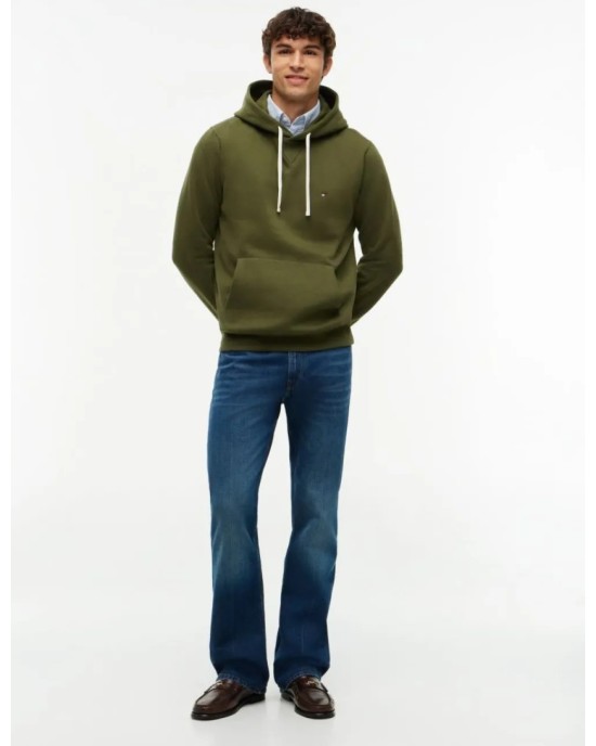 Φούτερ Tommy Hilfiger χακί ΦΟΥΤΕΡ