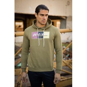 Φούτερ Jack n Jones χακί Φούτερ Jack n Jones χακί