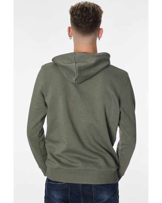 Φούτερ Jack n Jones Χακί ΦΟΥΤΕΡ Φούτερ Jack n Jones Χακί ΦΟΥΤΕΡ