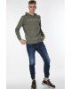 Φούτερ Jack n Jones Χακί ΦΟΥΤΕΡ Φούτερ Jack n Jones Χακί ΦΟΥΤΕΡ
