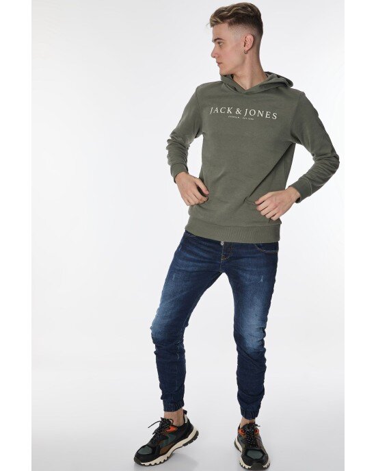 Φούτερ Jack n Jones Χακί ΦΟΥΤΕΡ Φούτερ Jack n Jones Χακί ΦΟΥΤΕΡ
