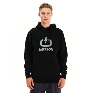 Φούτερ Emerson μαύρο