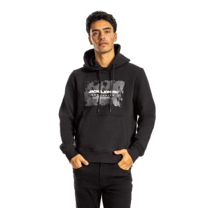 Φούτερ Jack n Jones μαύρο Φούτερ Jack n Jones μαύρο