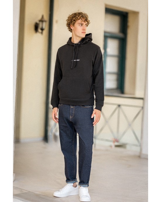 Φούτερ Jack n Jones μαύρο ΦΟΥΤΕΡ Φούτερ Jack n Jones μαύρο ΦΟΥΤΕΡ