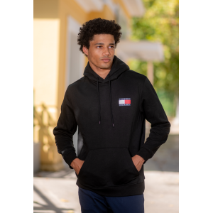 Φούτερ Tommy Jeans μαύρο