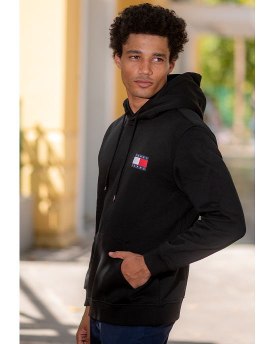 Φούτερ Tommy Jeans μαύρο ΦΟΥΤΕΡ