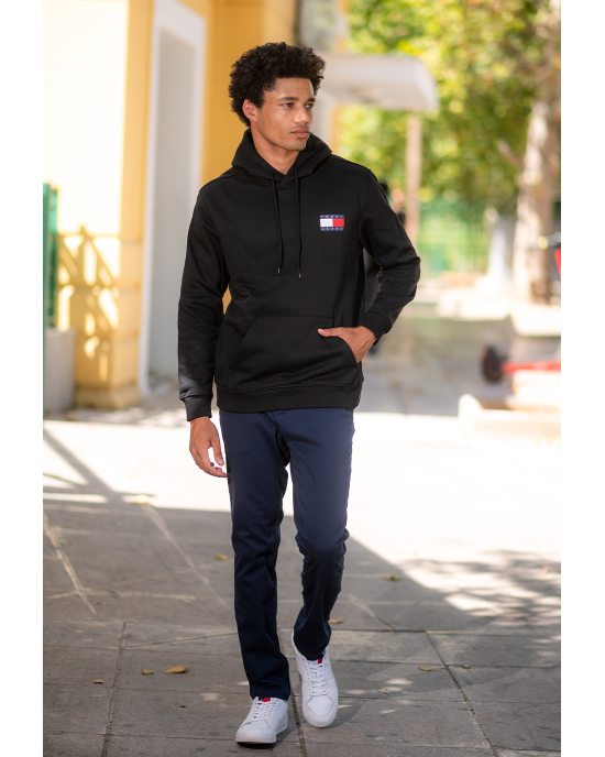 Φούτερ Tommy Jeans μαύρο ΦΟΥΤΕΡ
