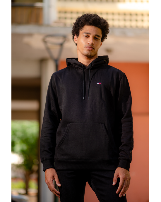 Φούτερ Tommy Jeans μαύρο ΦΟΥΤΕΡ