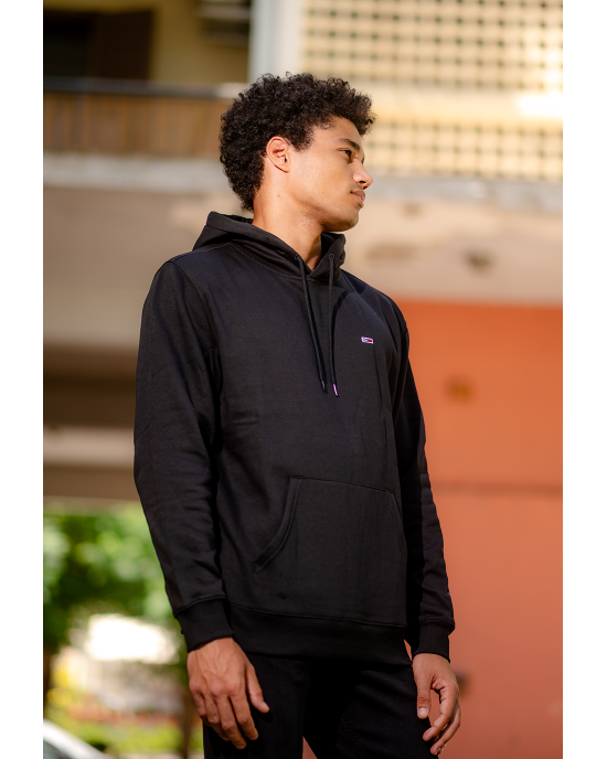 Φούτερ Tommy Jeans μαύρο ΦΟΥΤΕΡ
