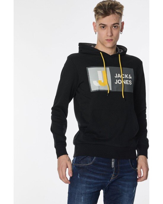 Φούτερ Jack n Jones Μαύρο ΦΟΥΤΕΡ