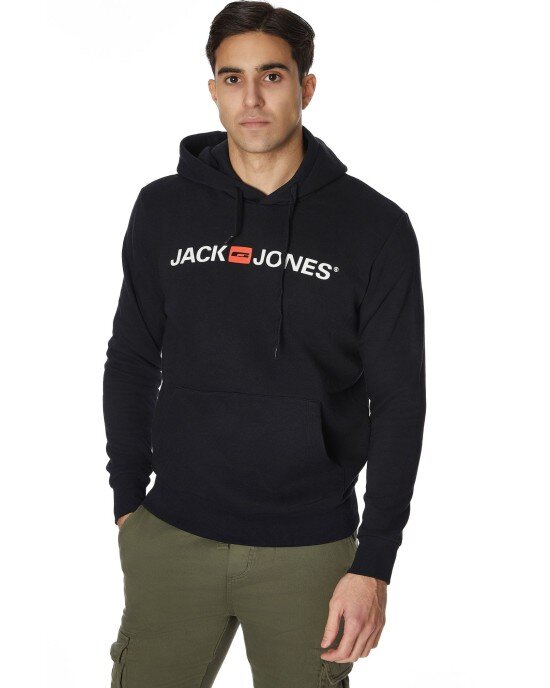 Φούτερ Jack n Jones μαύρο ΦΟΥΤΕΡ