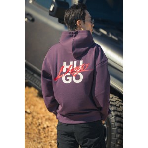 Φούτερ Hugo μωβ