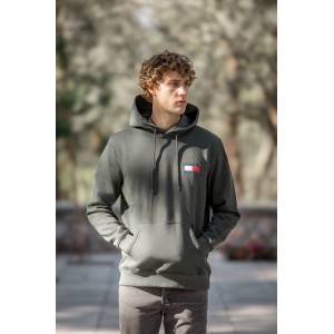 Φούτερ Tommy Jeans λαδί