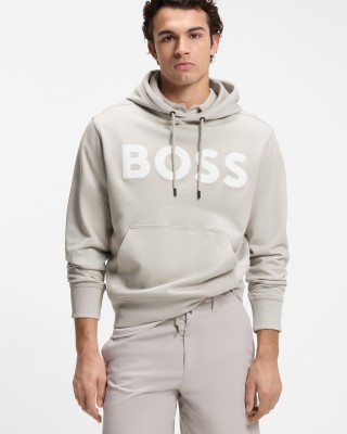 Φούτερ Boss εκρού