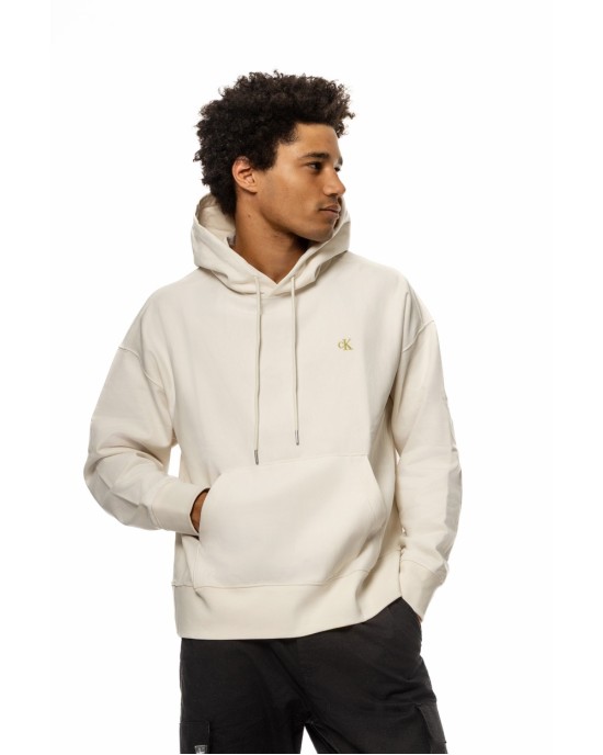 Φούτερ Calvin Klein εκρού ΦΟΥΤΕΡ