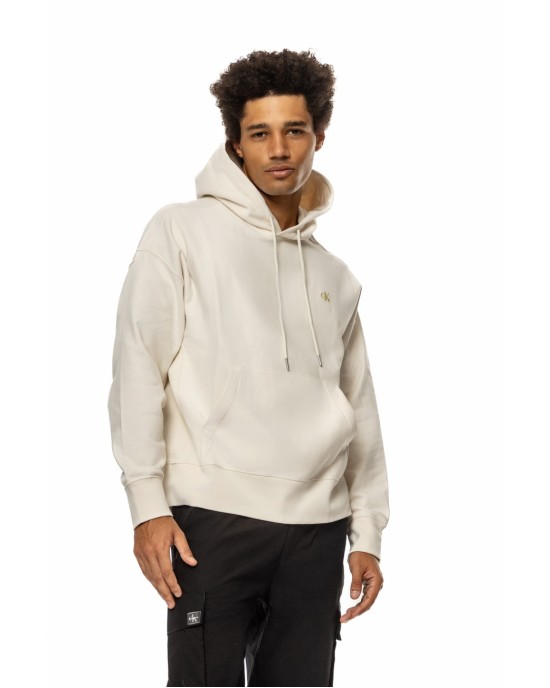 Φούτερ Calvin Klein εκρού ΦΟΥΤΕΡ