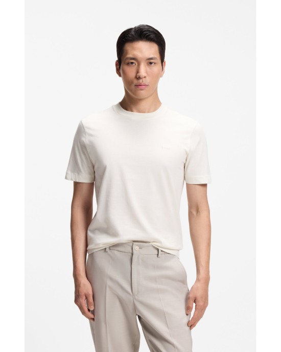 T-Shirt Boss έκρου ΚΟΝΤΟΜΑΝΙΚΕΣ