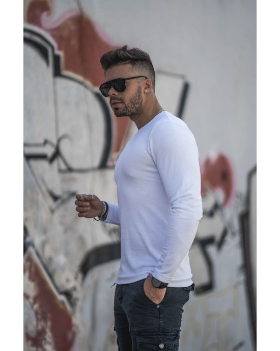 Φούτερ Rebel σε άσπρο χρώμα