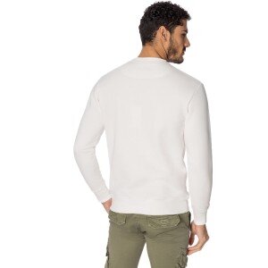 Φούτερ Henry άσπρο Φούτερ Henry άσπρο