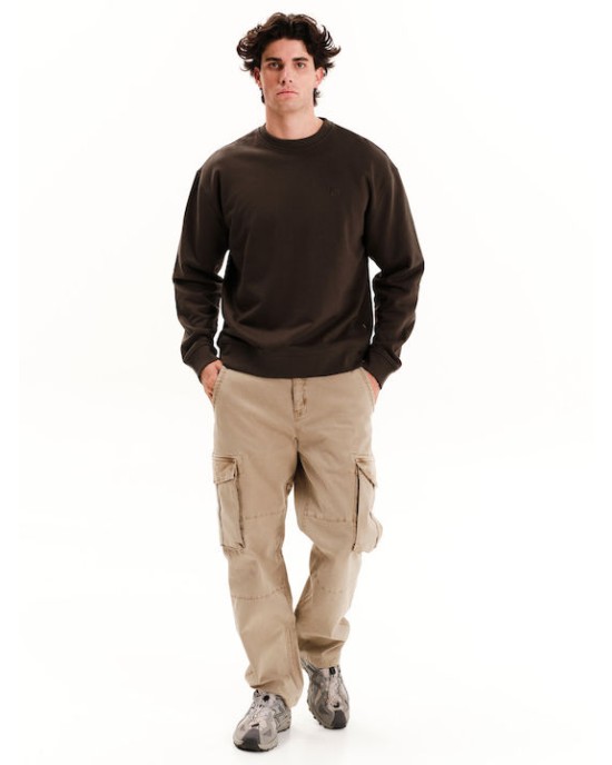 Φούτερ Emerson καφέ ΦΟΥΤΕΡ