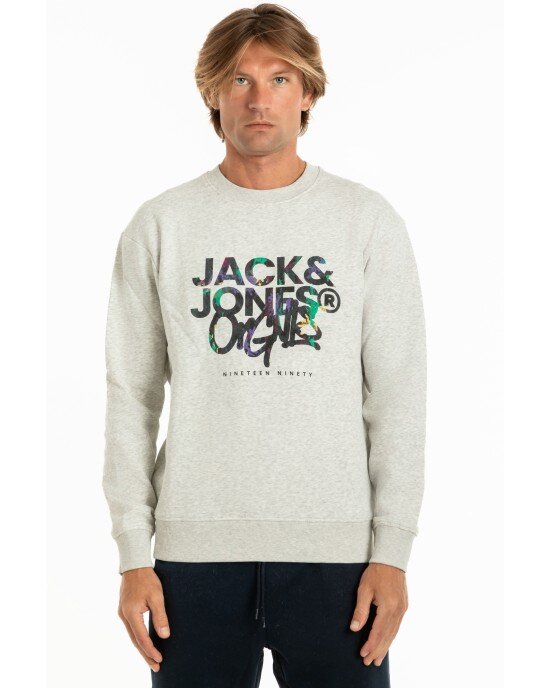 Φούτερ Jack n Jones γκρι ΦΟΥΤΕΡ