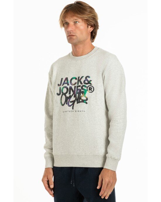 Φούτερ Jack n Jones γκρι ΦΟΥΤΕΡ