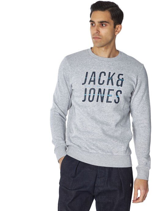 Φούτερ Jack n Jones γκρι ΦΟΥΤΕΡ