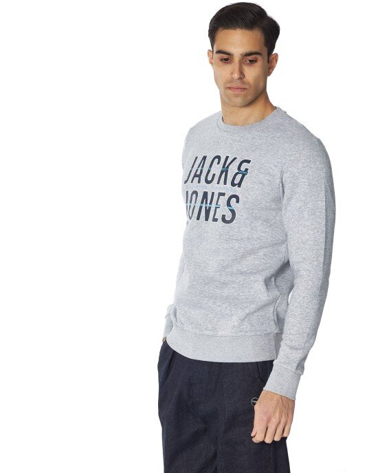 Φούτερ Jack n Jones γκρι ΦΟΥΤΕΡ