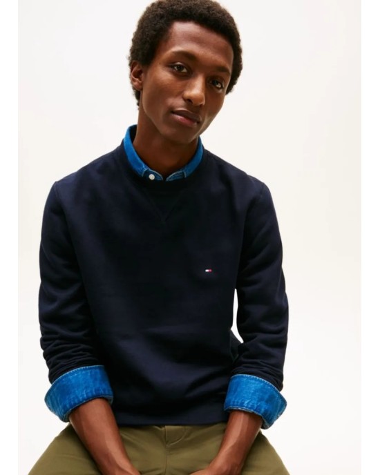 Φούτερ Tommy Hilfiger μπλε ΦΟΥΤΕΡ