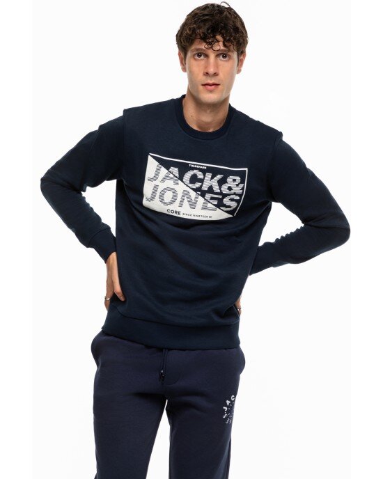 Φούτερ Jack n Jones μπλε ΦΟΥΤΕΡ