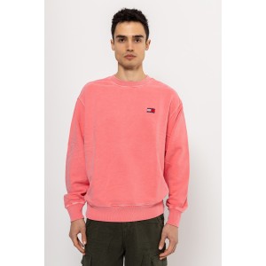 Φούτερ Tommy Jeans ροζ Φούτερ Tommy Jeans ροζ