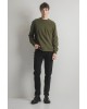 Φούτερ Tommy Hilfiger χακί ΦΟΥΤΕΡ