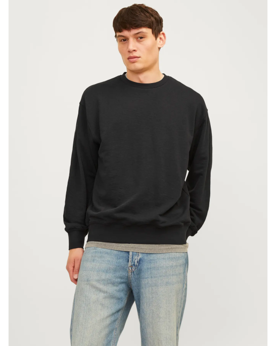 Φούτερ Jack n Jones μαύρο ΦΟΥΤΕΡ