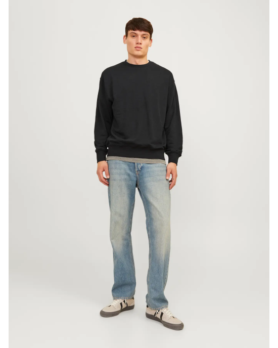 Φούτερ Jack n Jones μαύρο ΦΟΥΤΕΡ