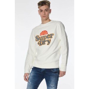 Φούτερ Superdry εκρού Φούτερ Superdry εκρού