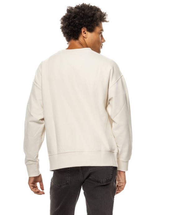 Φούτερ Calvin Klein εκρού ΦΟΥΤΕΡ