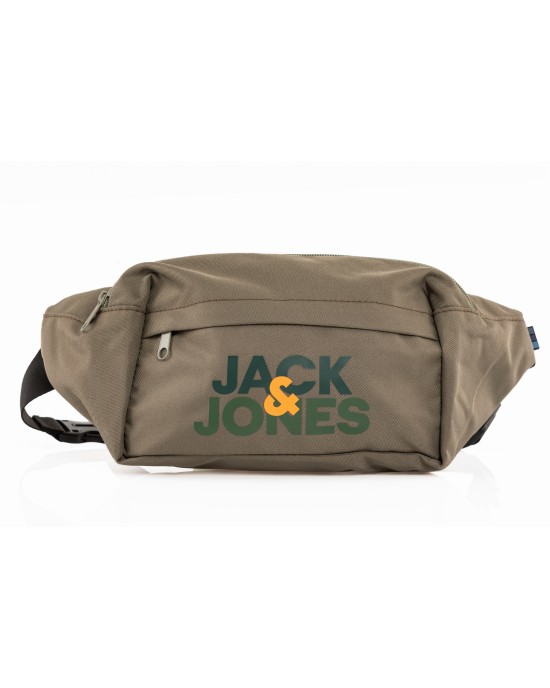 Τσαντάκι χιαστί JacknJones χακί ΣΑΚΙΔΙΑ