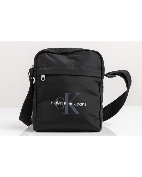 Τσαντάκι χιαστί Calvin Klein μαύρο ΣΑΚΙΔΙΑ