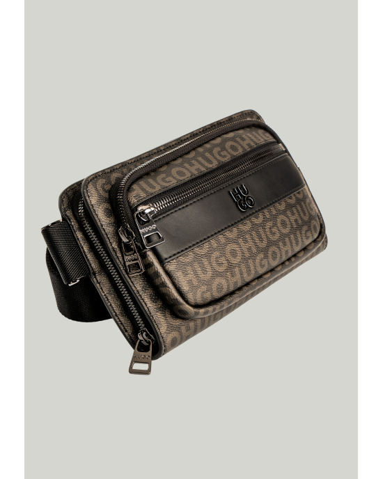 Τσαντάκι χιαστί Hugo μαύρο ΣΑΚΙΔΙΑ