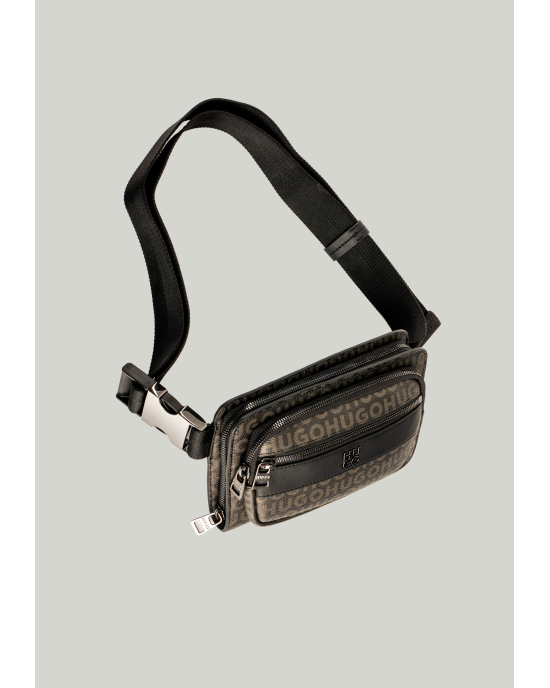 Τσαντάκι χιαστί Hugo μαύρο ΣΑΚΙΔΙΑ