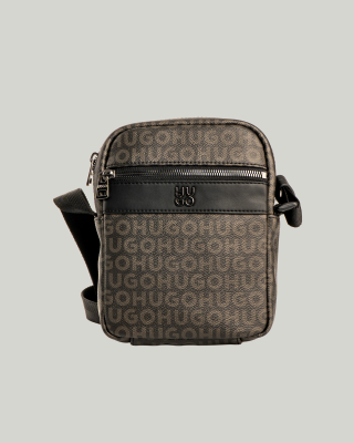 Τσαντάκι χιαστί Hugo μαύρο