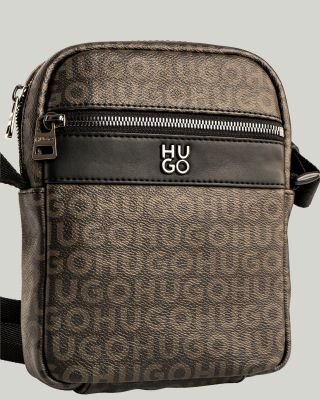 Τσαντάκι χιαστί Hugo μαύρο