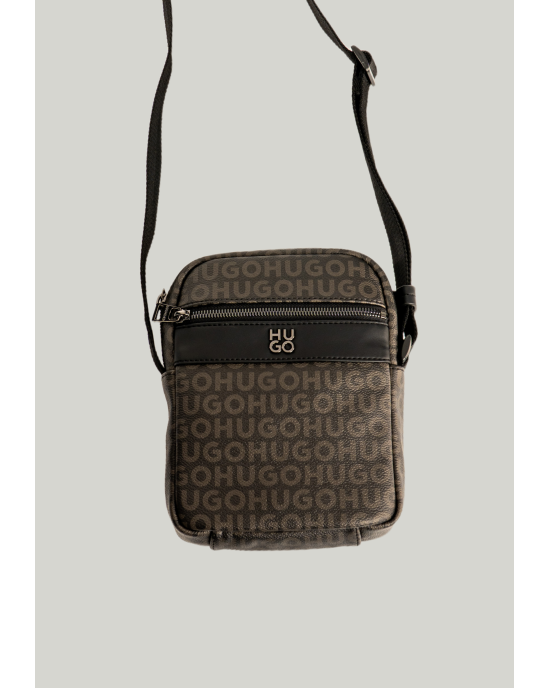 Τσαντάκι χιαστί Hugo μαύρο ΣΑΚΙΔΙΑ