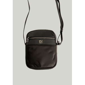 Τσαντάκι χιαστί Hugo μαύρο