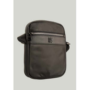 Τσαντάκι χιαστί Hugo μαύρο