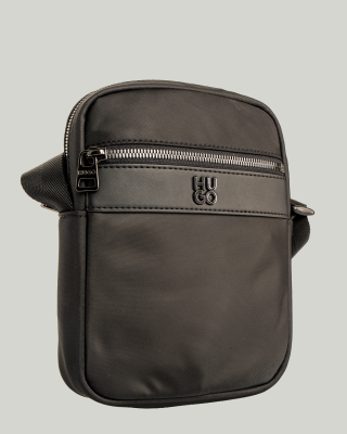 Τσαντάκι χιαστί Hugo μαύρο