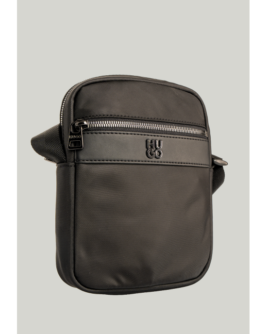 Τσαντάκι χιαστί Hugo μαύρο ΣΑΚΙΔΙΑ