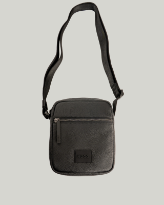 Τσαντάκι χιαστί Hugo μαύρο